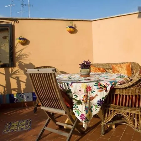 Tranquilla Stanza Zen Con Terrazza A Trastevere! * Rome